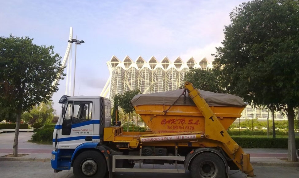 Contenedores Cart&oacute; Veh&iacute;culos