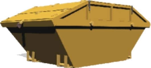 Contenedores Cart&oacute; Modelo 4m&sup3; (Tapado)